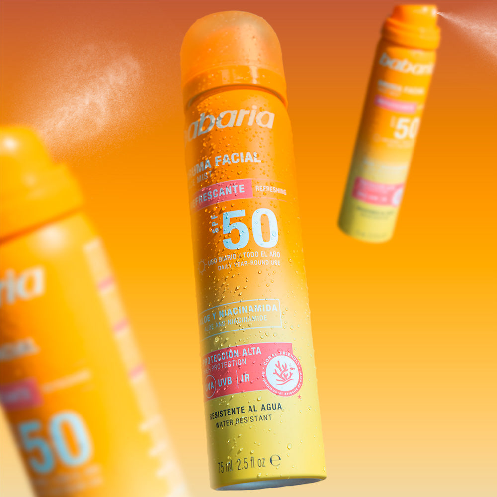 Babaria Sun Face Mist SPF50, 75 ml