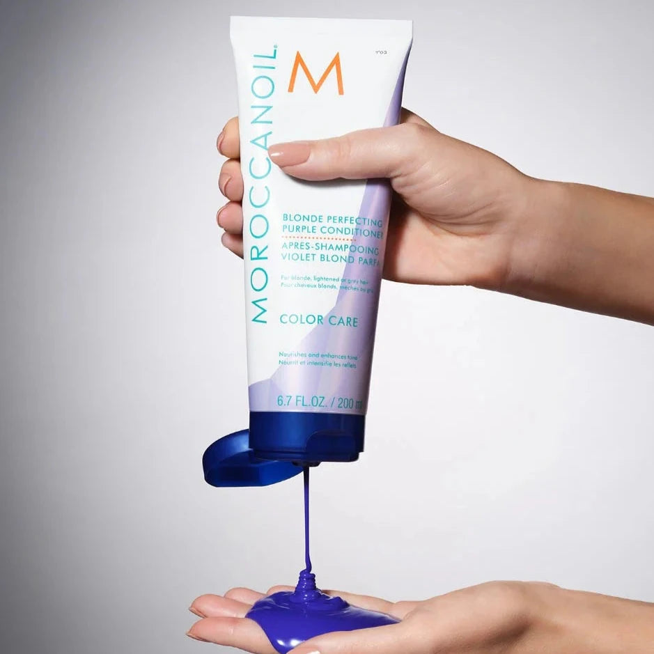Moroccanoil Blonde Perfecting Purple Conditioner, 200ml
