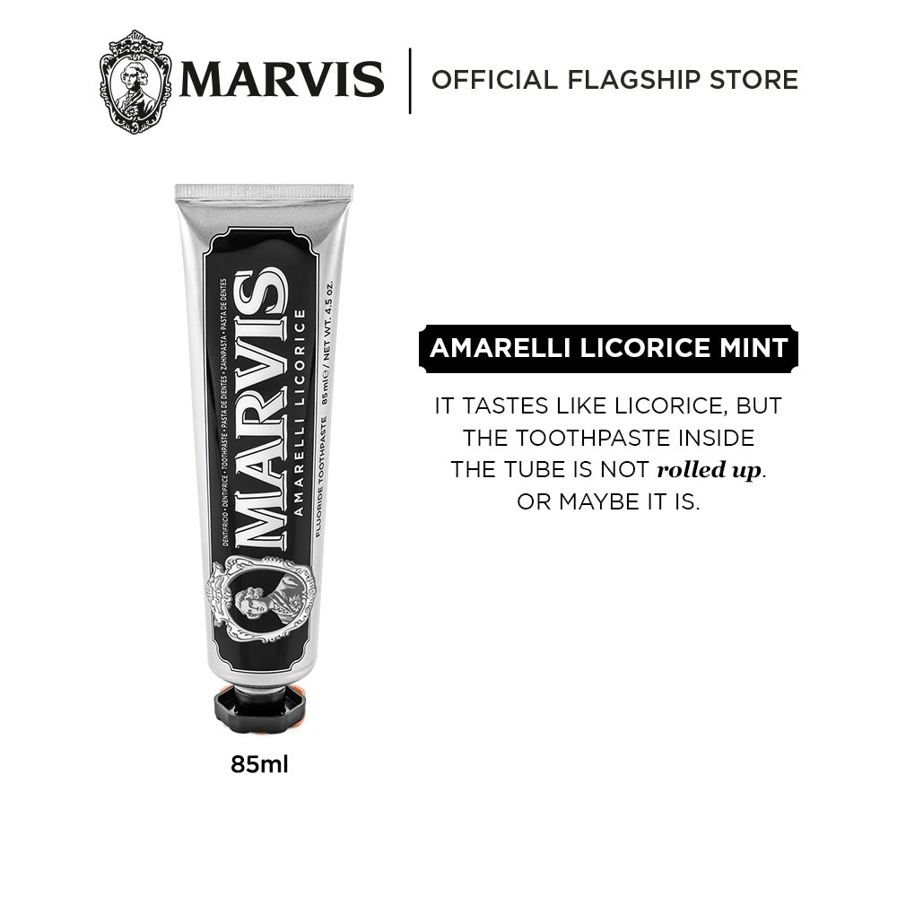 Marvis Amarelli Licorice Mint, 85ml