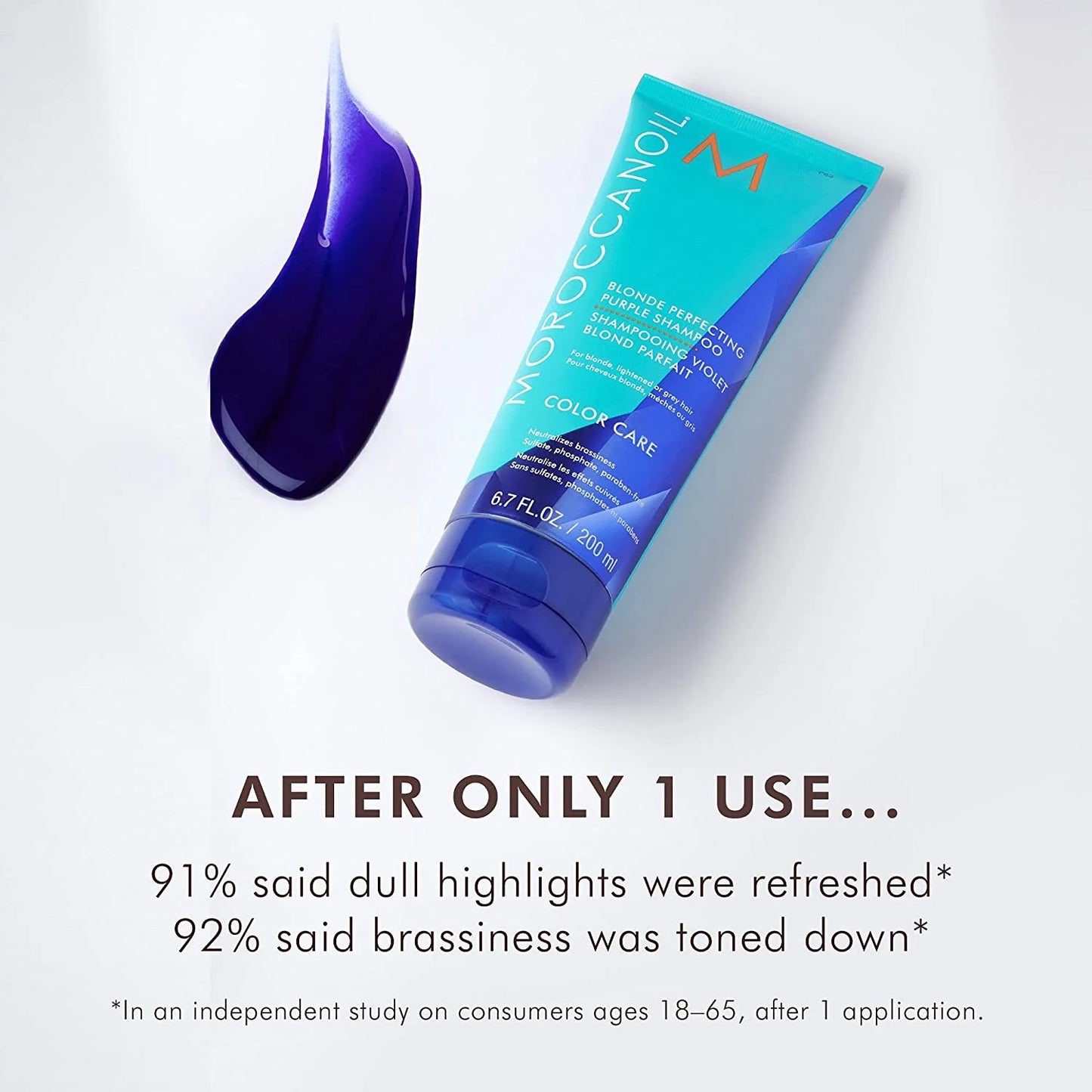 Moroccanoil Blonde Perfecting Purple Conditioner, 200ml