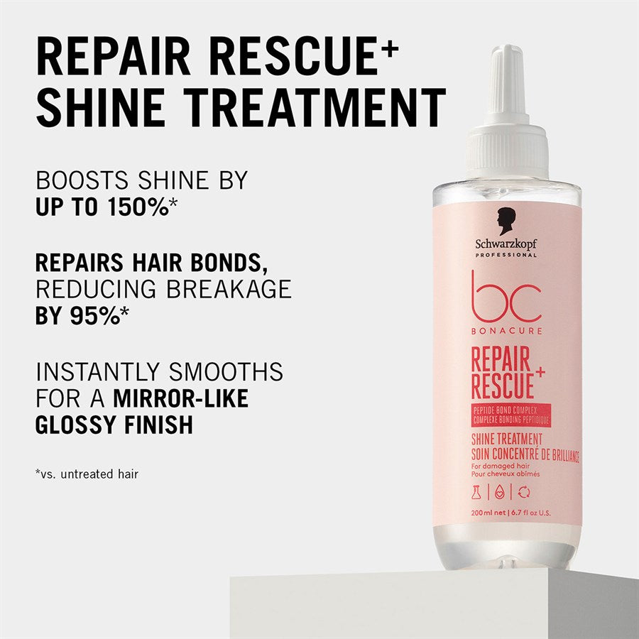 Schwarzkopf BC Bonacure Repair Rescue+ Shine Treatment, 200ml