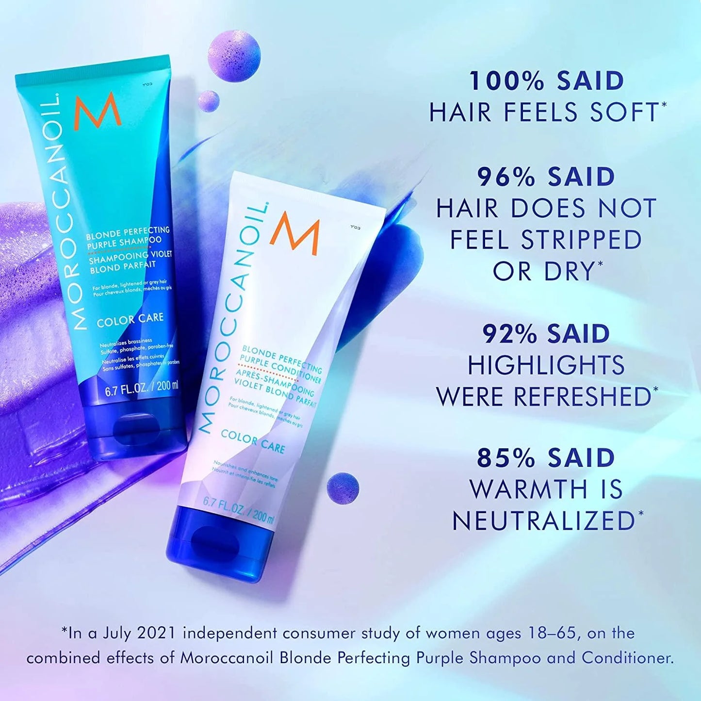 Moroccanoil Blonde Perfecting Purple Conditioner, 200ml