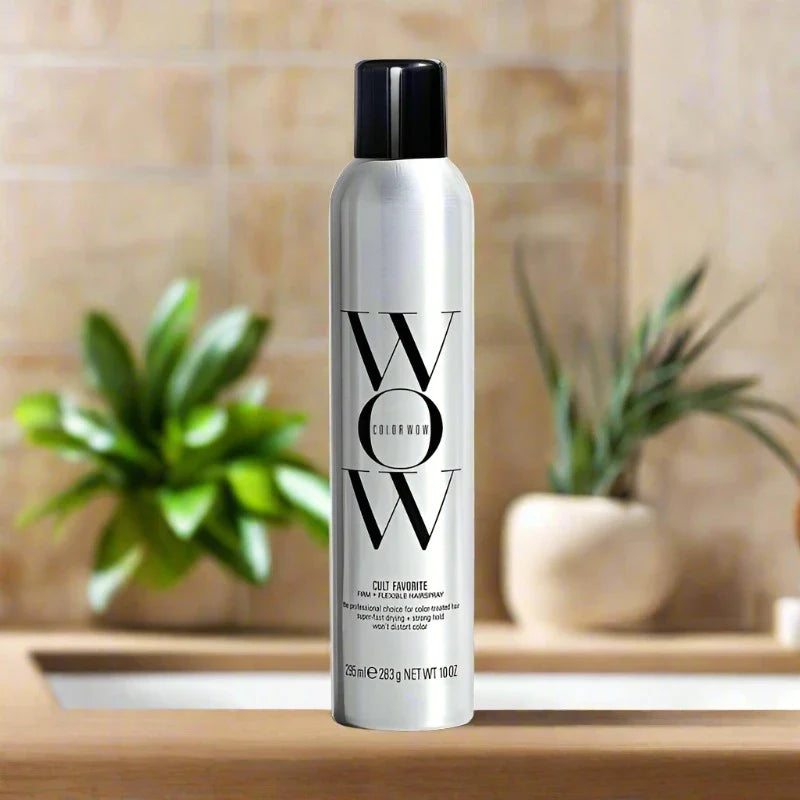 Color Wow Cult Favorite Extra Shine Mousse 295 ml can, designed to enhance shine, volume, and hold for all hair types.