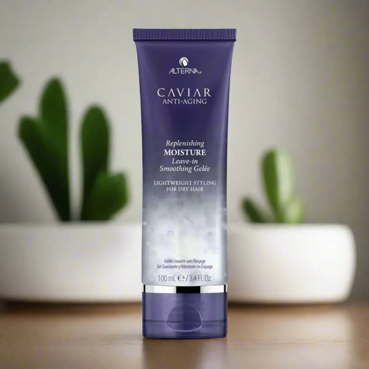 Alterna Restructure Moisture Gelee 3.4 oz tube designed to provide intense hydration, repair damaged hair, and improve softness and manageability.