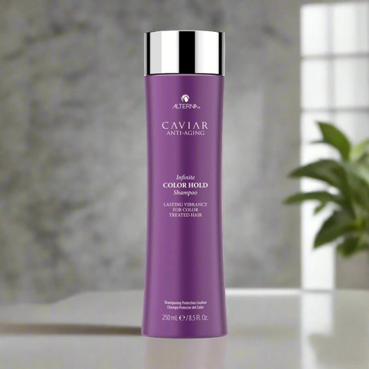 Alterna Color Hold Shampoo 8.5 oz bottle, formulated to protect and extend the life of color-treated hair while gently cleansing and preserving vibrancy.
