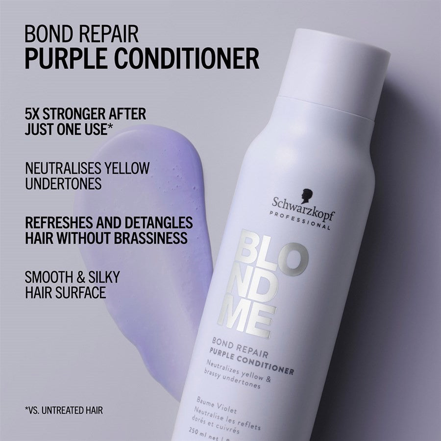 Blonde Me Bond Restore Purple Conditioner, 250ml