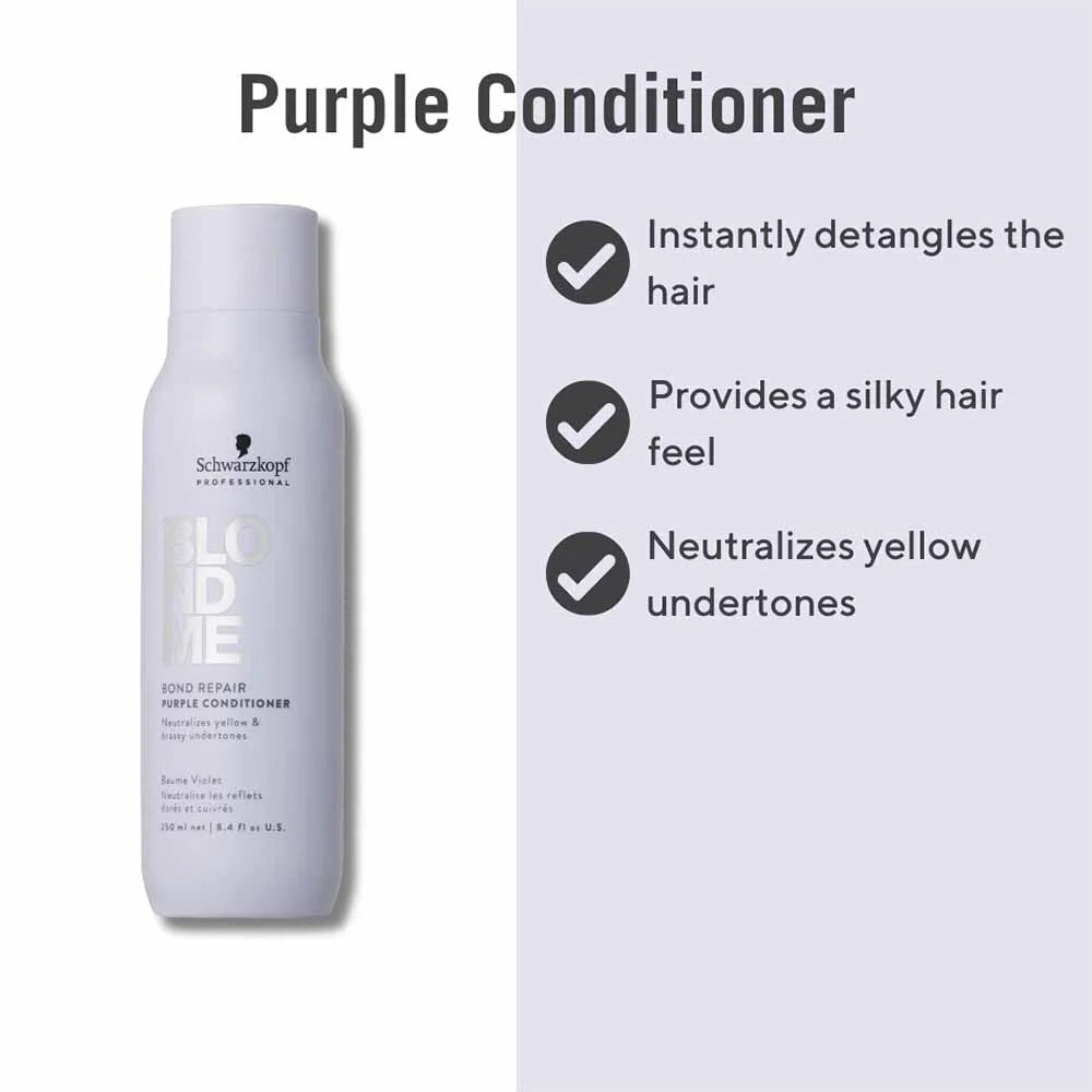 Blonde Me Bond Restore Purple Conditioner, 250ml