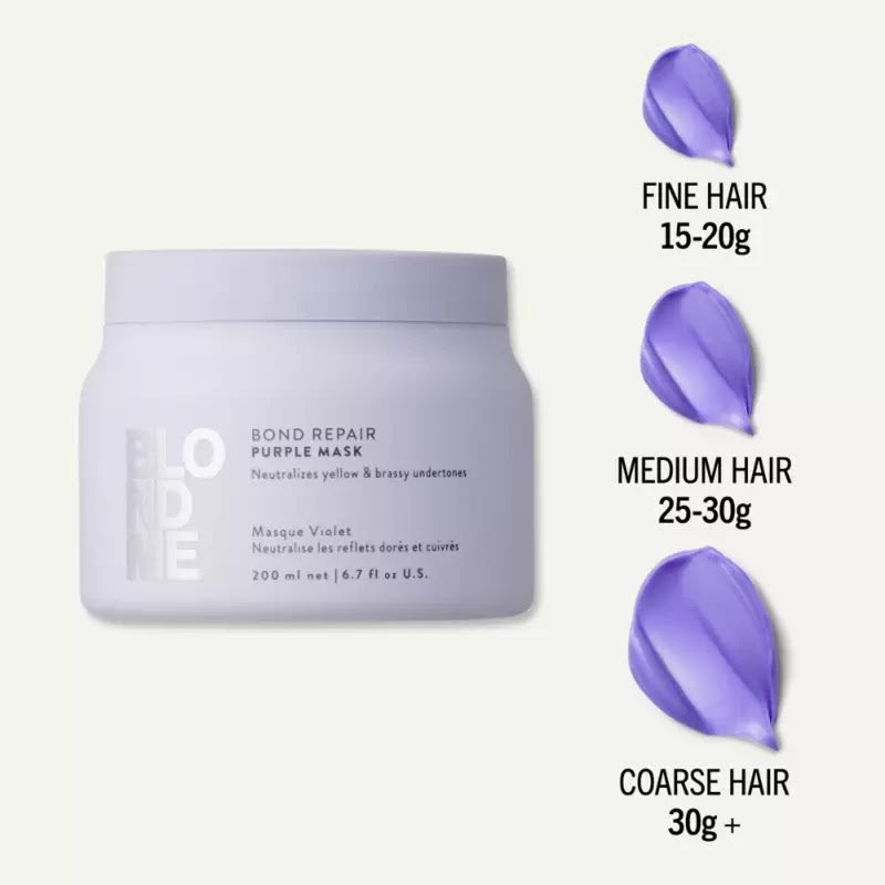Blonde Me Bond Restore Purple Mask, 200ml