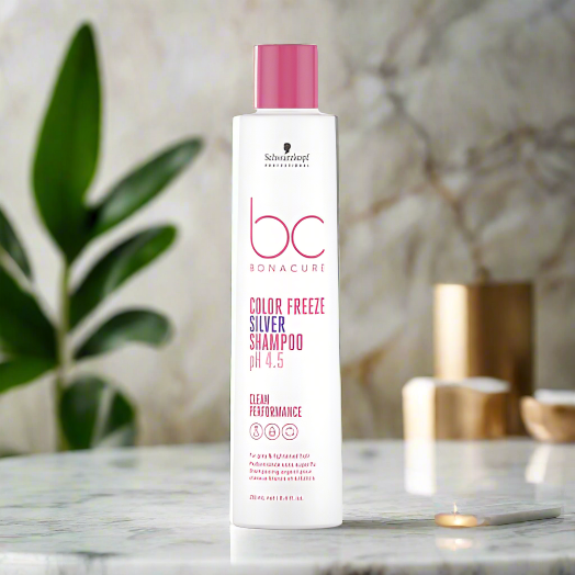 BC Clean Performance pH 4.5 Color Freeze Silver Shampoo, 250ml